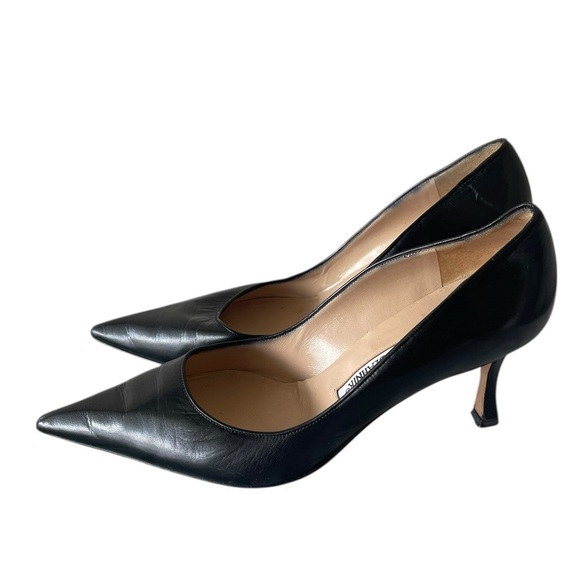 Manolo Blahnik Leather Pumps Women´s Size: 7IT 37